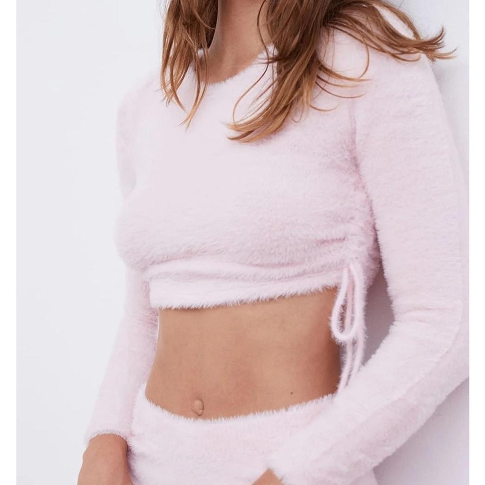 For Love and Lemons Mohair Pink Set